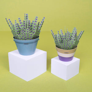 Make Your Own Mini Paper Lavender Plant