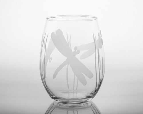 Dragonfly Tumbler (Stemless Wine Glass)