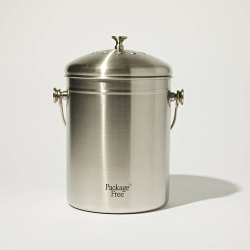 Metal Compost Container with Filter