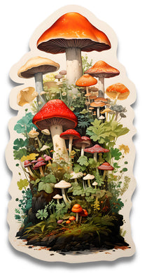 Mushroom Sticker