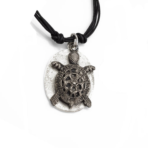 Pewter Necklace - Turtle