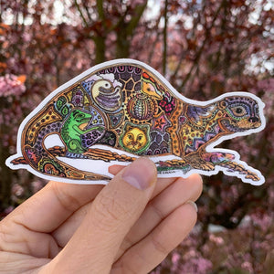 River Otter Sticker