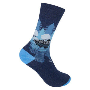 Midnight Loon Socks