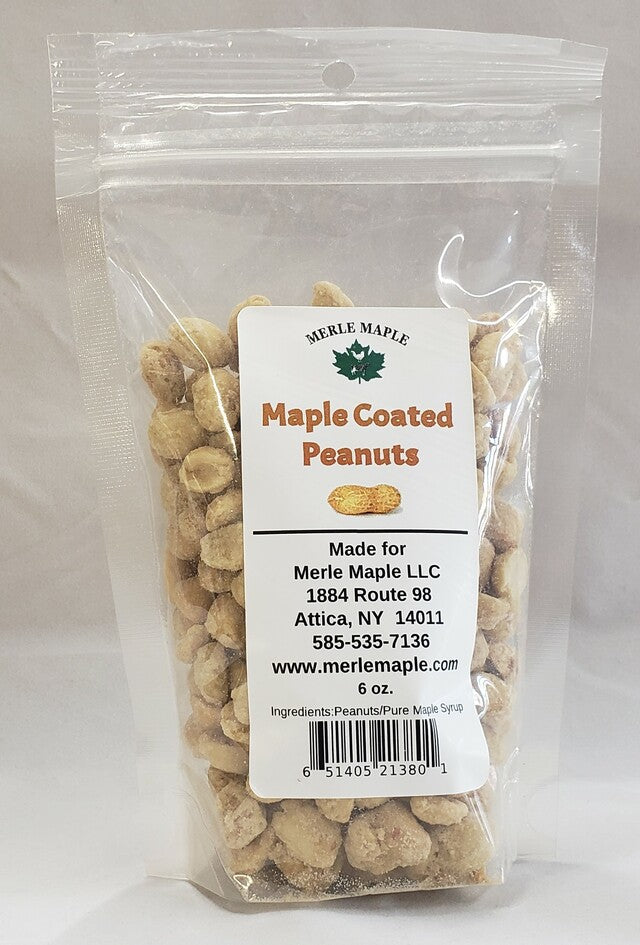 6oz Maple Peanuts
