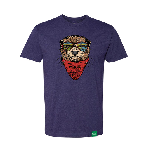Men's (unisex) Otter With Sunglasses T Shirt