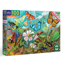 Load image into Gallery viewer, Love of Bugs 100 Piece Puzzle