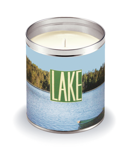 Panoramic Lake Candle Sunshine