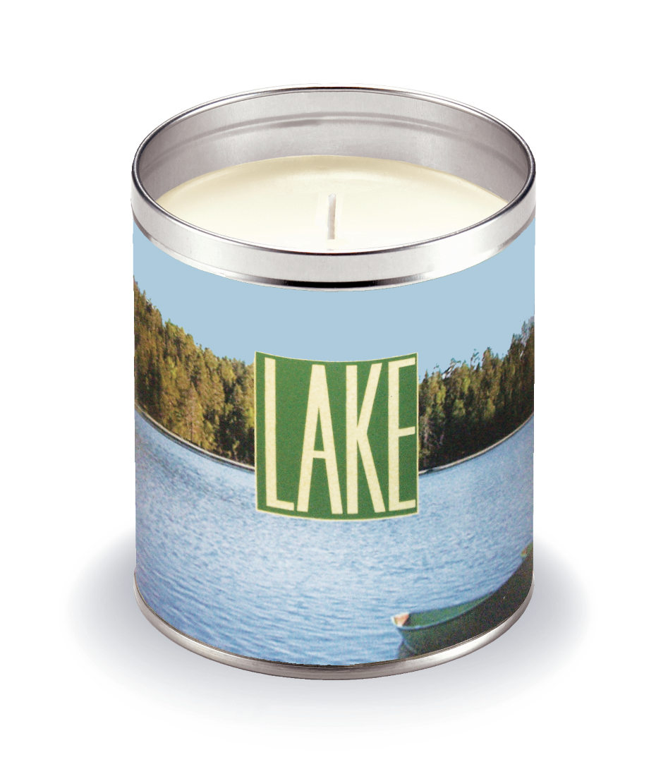 Panoramic Lake Candle Sunshine