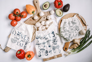 Set of 3 reusable produce bags/ reusable bags