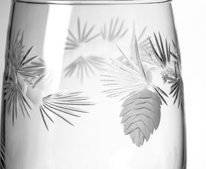 Icy Pine Stemless Wine Glass