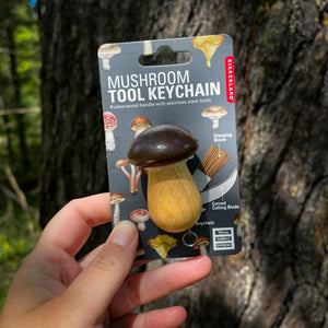 Mushroom Tool Keychain