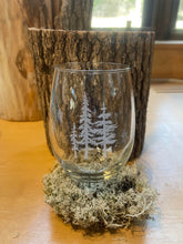 Load image into Gallery viewer, Etched 15oz Stemless Wineglass